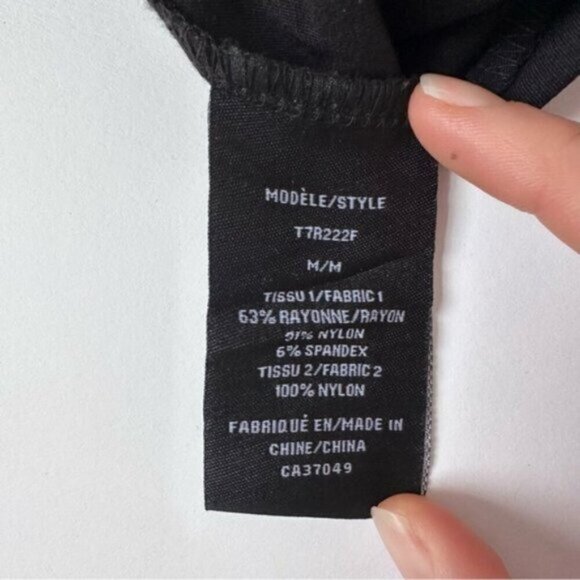 Vintage Y2K Black Bubble Dress with Peplum Pleats Tulle Tutu Trim Size Medium - Picture 11 of 11